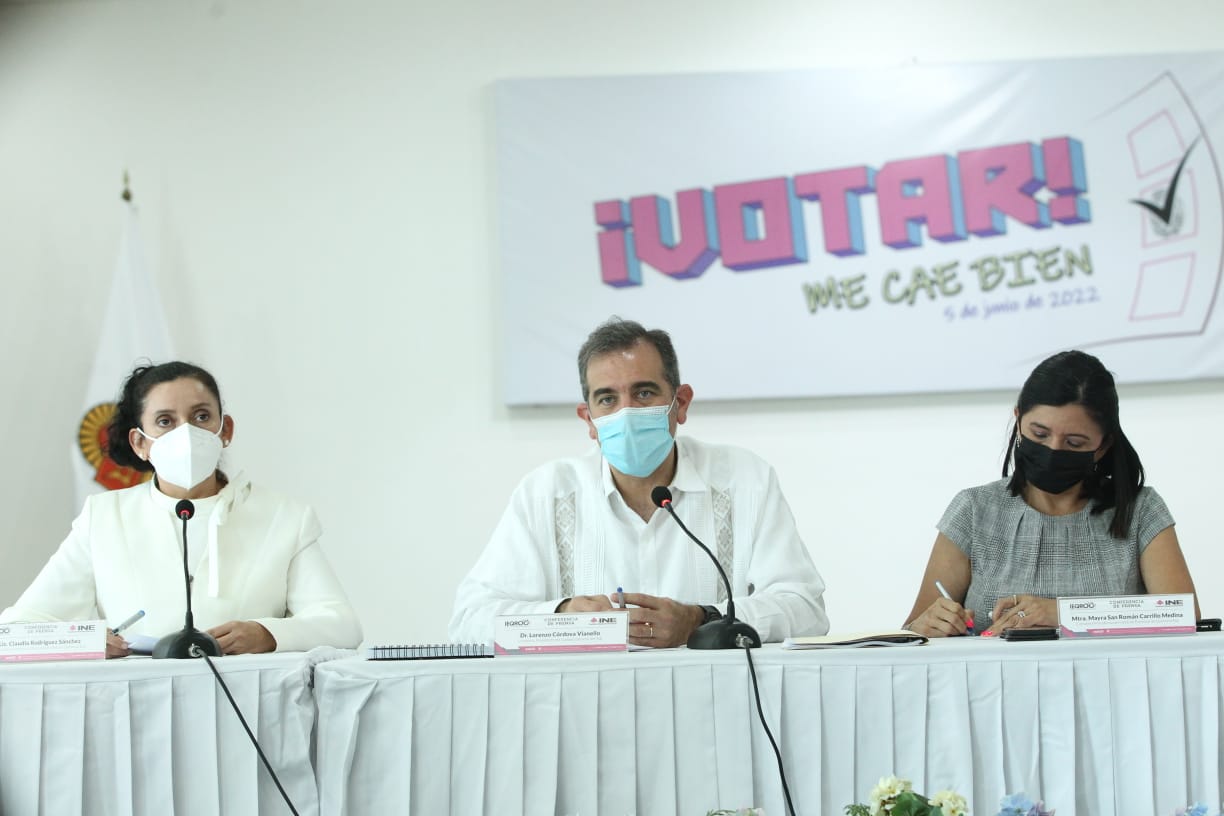 En elecciones en Quintana Roo se darán a conocer los resultados oportunamente: Lorenzo Córdova