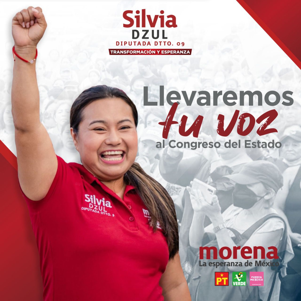 Silvia Dzul arrasará el 5 de junio gracias a la confianza de Solidaridad y Tulum