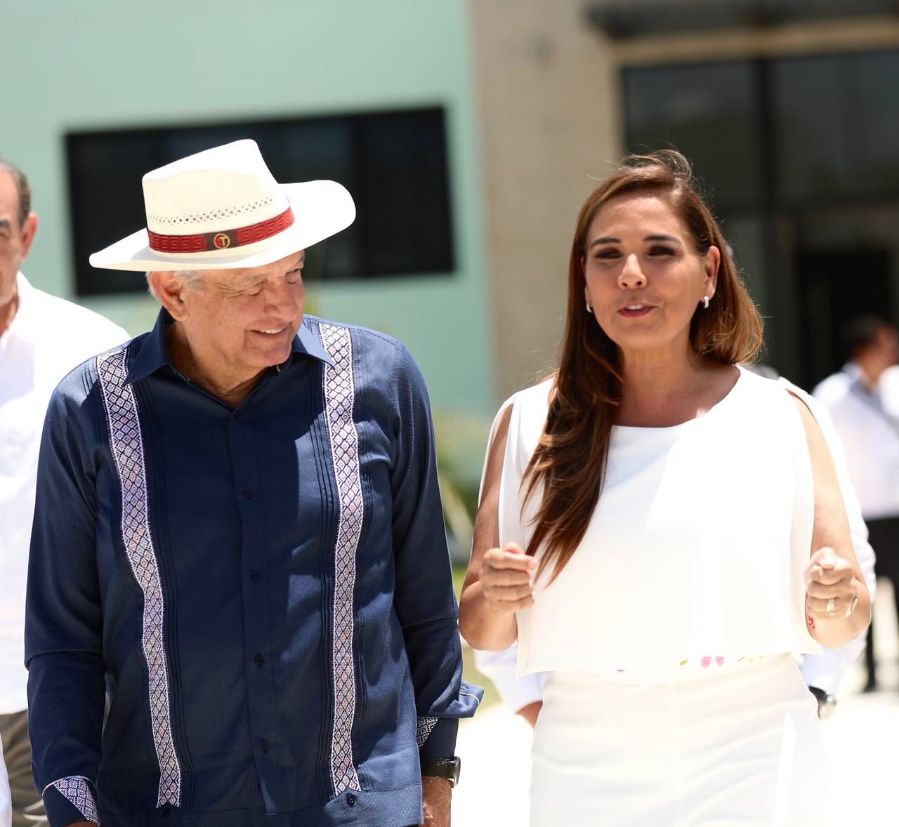 Mara Lezama se reúne con el presidente López Obrador