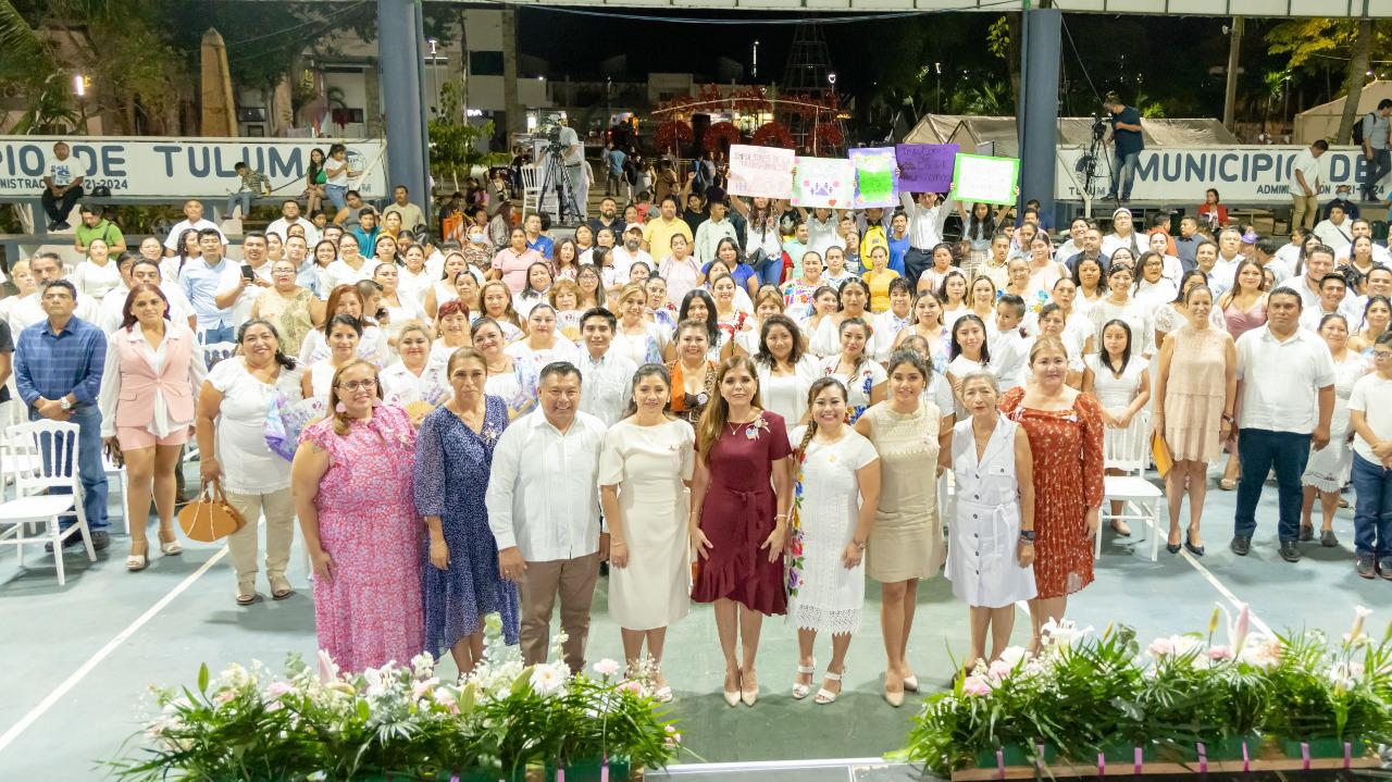 Tulum contará con casa hogar de primer nivel en Quintana Roo, asegura Ileana Canul de Dzul en su primer informe