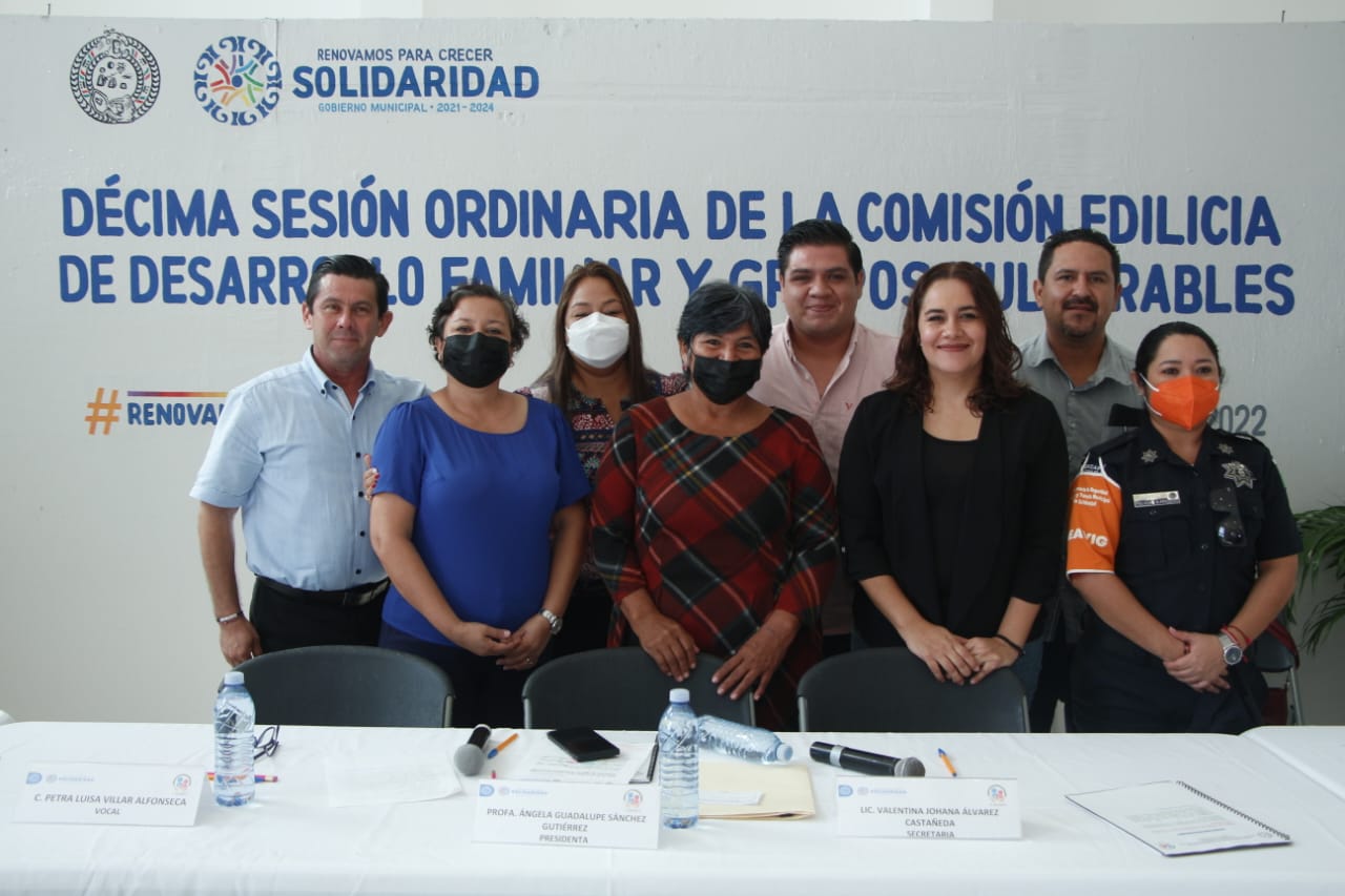 Presentan propuesta del Reglamento para la Protección de los Derechos del Adulto Mayor en el municipio de Solidaridad