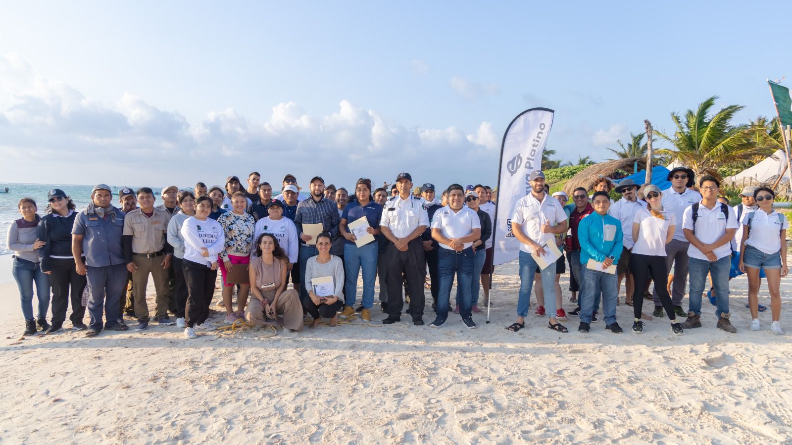 Con apoyo de la comunidad, Tulum va por cuarta certificación “Playa Platino”