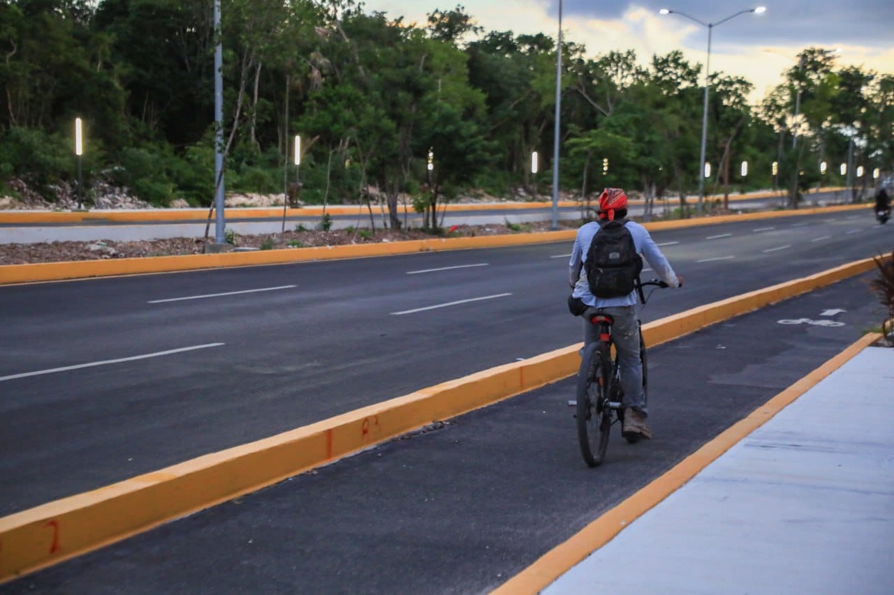 Lili Campos prioriza movilidad de solidarenses con nuevas ciclovías