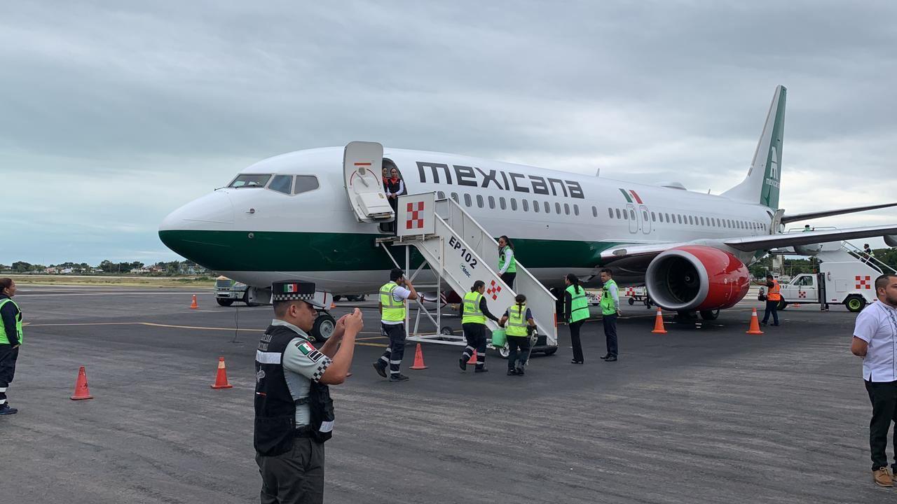 Llega Mexicana a Chetumal e inicia operaciones martes y sábado: Mara Lezama