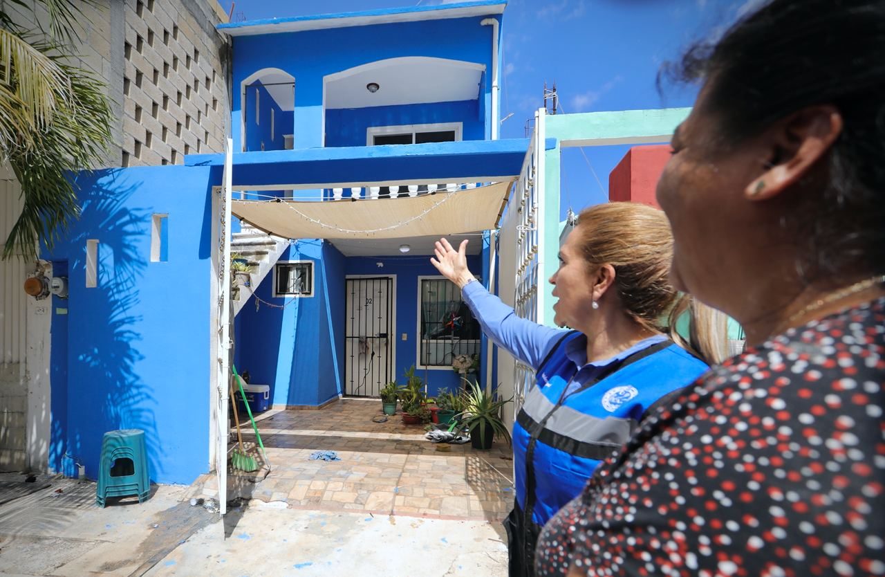 Renuevan viviendas con programa ‘Pinta tu fachada’